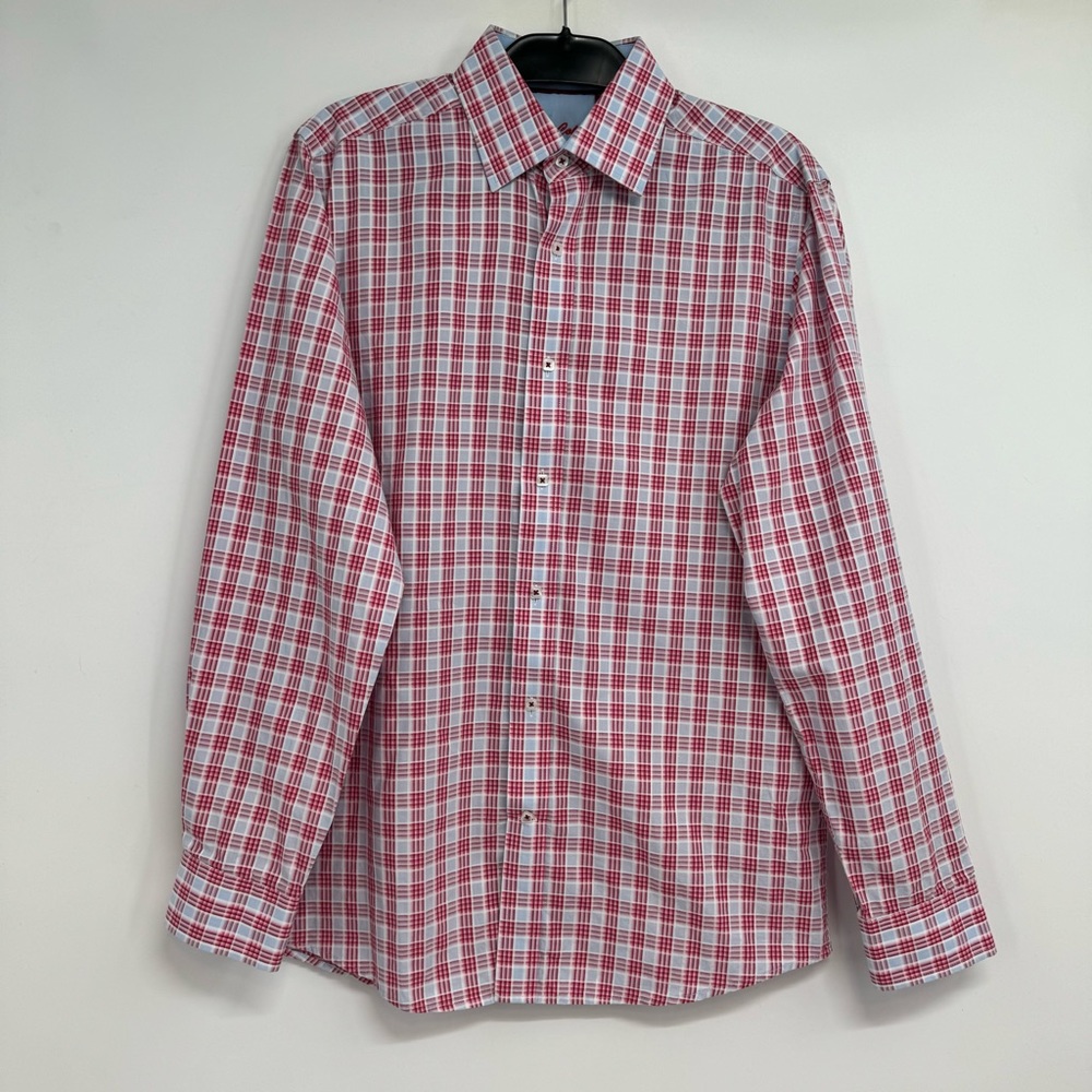 Robert Graham Report Collection Button Up Shirt M… - image 1